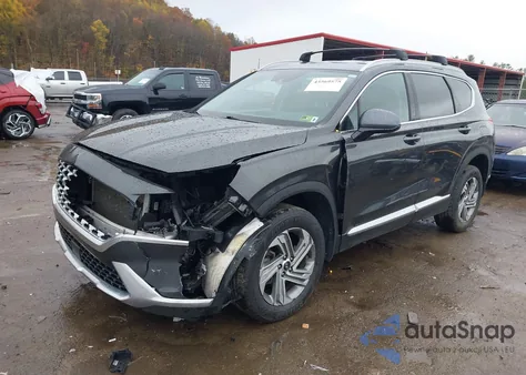 2022 Hyundai Santa Fe Sel from USA, damaged, VIN 5NMS2DAJ6NH446341